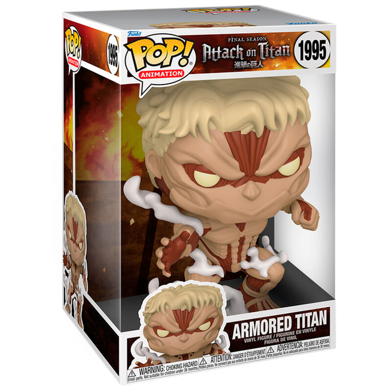 Figura POP Attack On Titan Armored Titan 25 cm Frikytopia