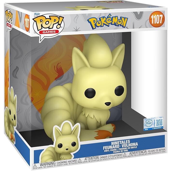 Figura POP Jumbo Pokemon Ninetales Feunard Vulnona Exclusive Frikytopia