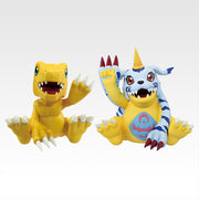 Figura Ichibansho Agumon & Gabumon Clash Of Light And Darkness Digimon Adventure 7 cm