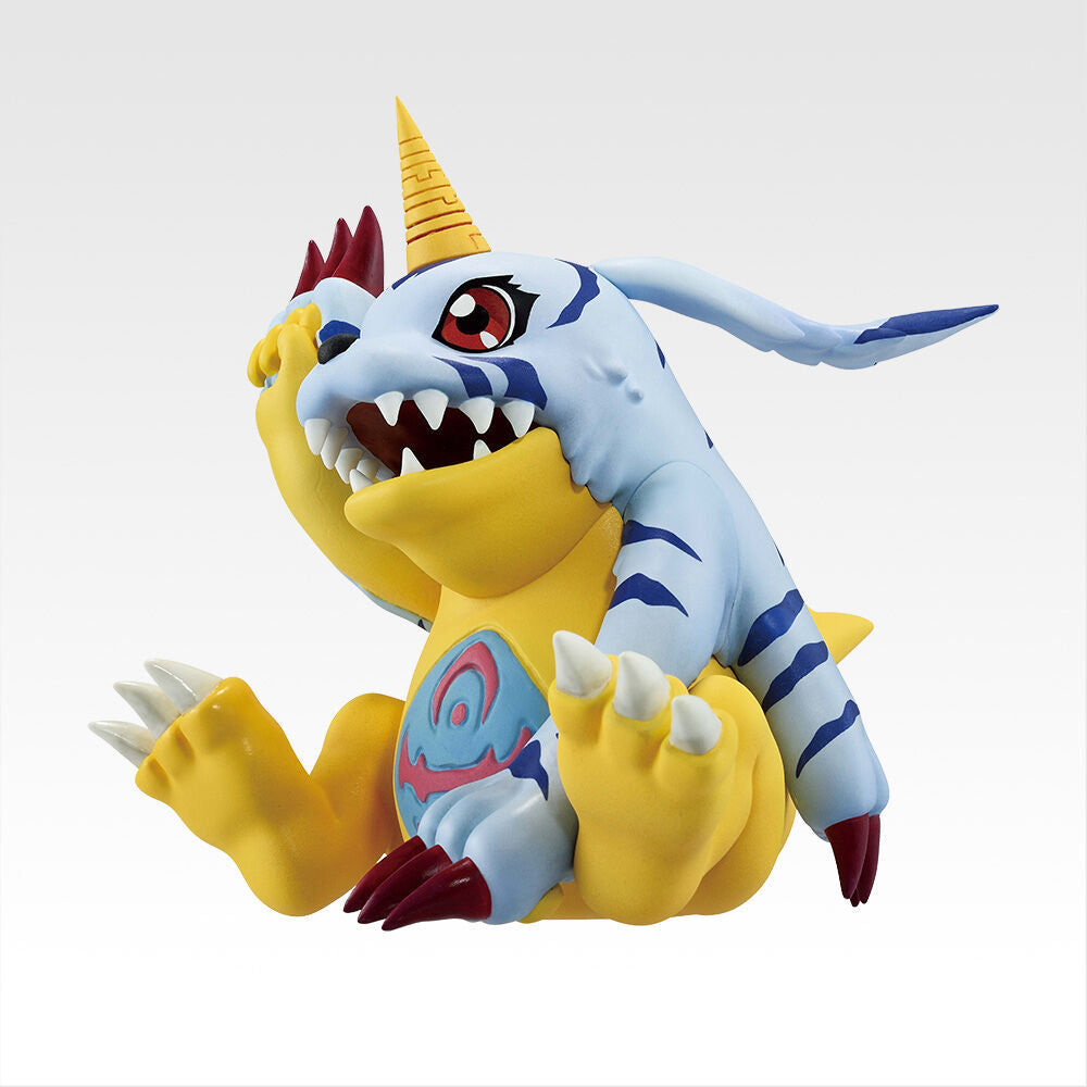 Figura Ichibansho Agumon & Gabumon Clash Of Light And Darkness Digimon Adventure 7 cm