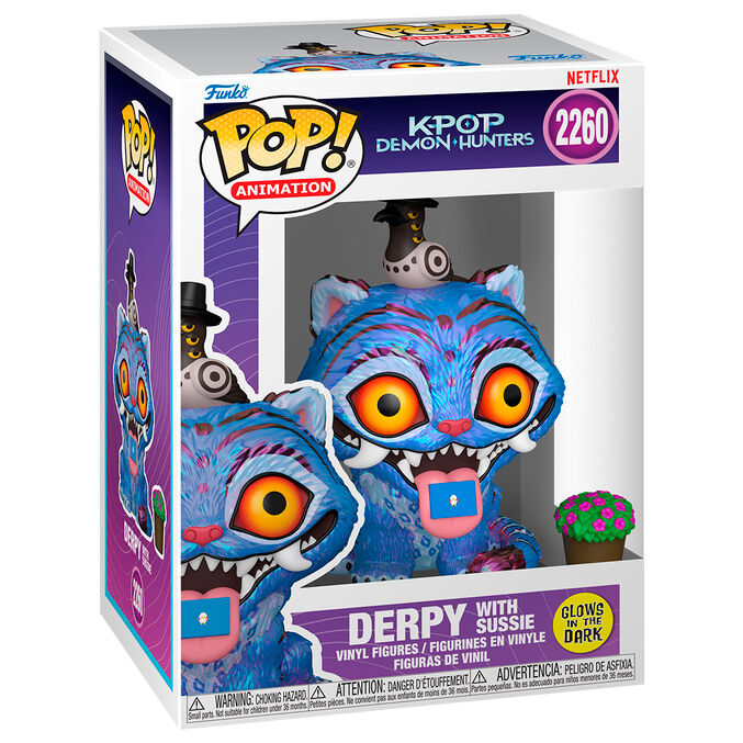 Figura POP Kpop Demon Hunters Derpy with Sussie Glow Frikytopia