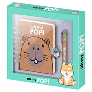 Funko Pop! Diario + Boligrafo Capibara Oh My — OTROS