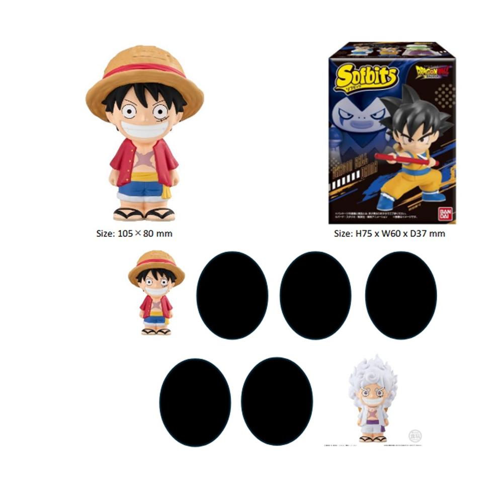 Sofbits one piece 1 unidad aleatoria Frikytopia