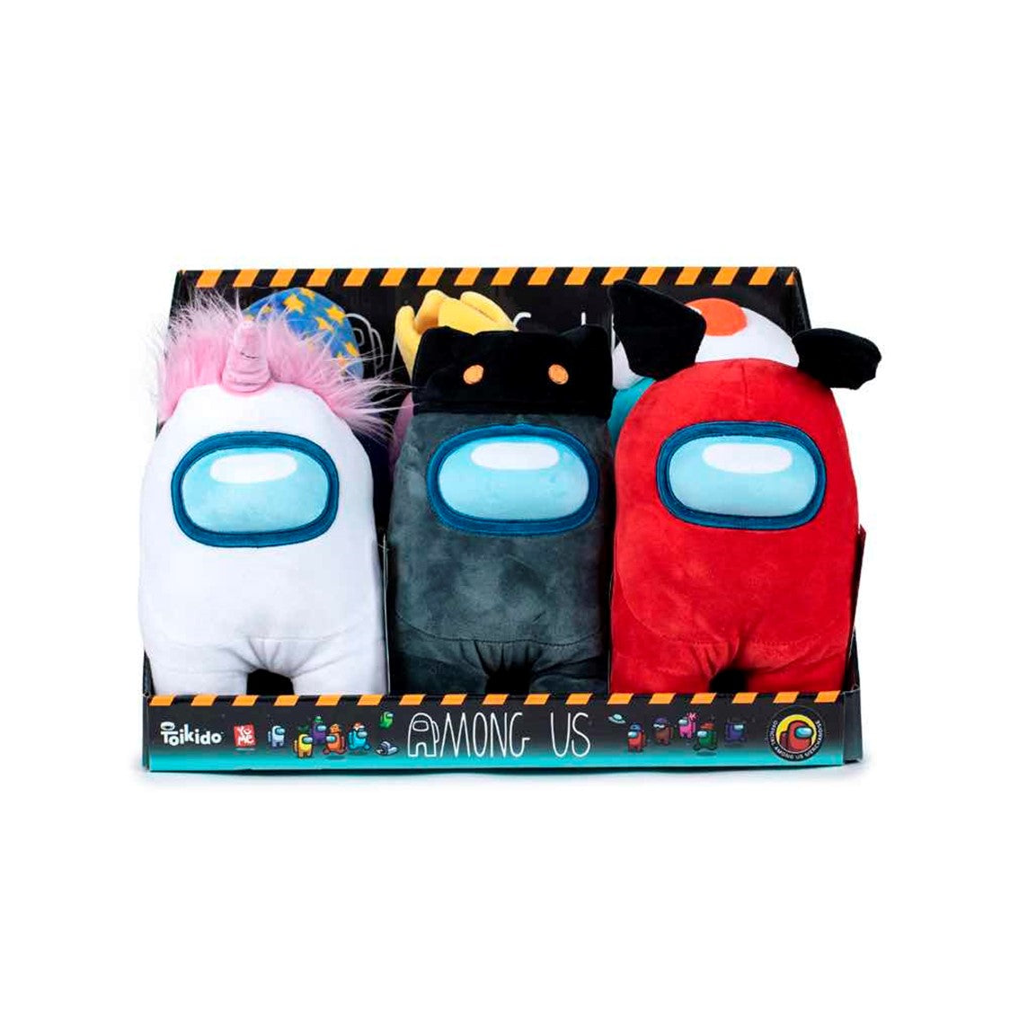 Surtido peluches 6 unidades among us edicion limitada Frikytopia