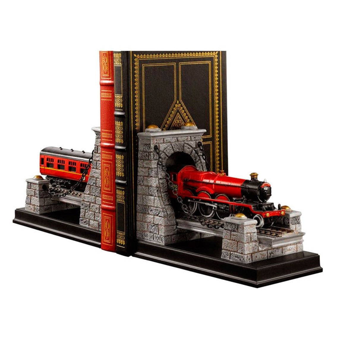 Replica The Noble Collection Harry Potter Sujetalibros Hogwart Express en Tunel