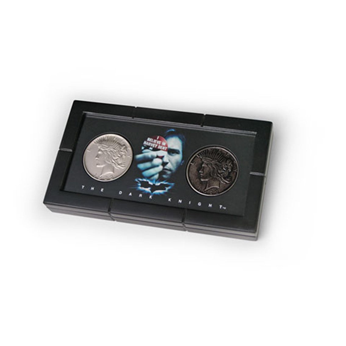 Set de 2 monedas the noble collection caballero oscuro harvey dent en caja dlx Frikytopia
