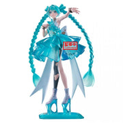 Figura Banpresto Hatsune Miku Banpresto Evolve Clearluxe - Emeraldgem 28 cm