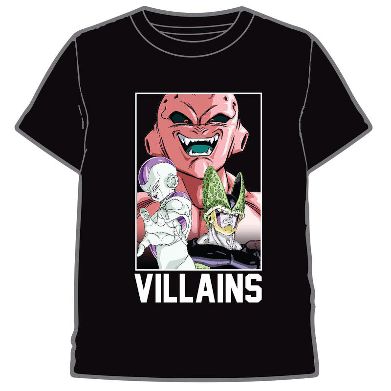 Camiseta Villanos Dragon Ball Z adulto Frikytopia