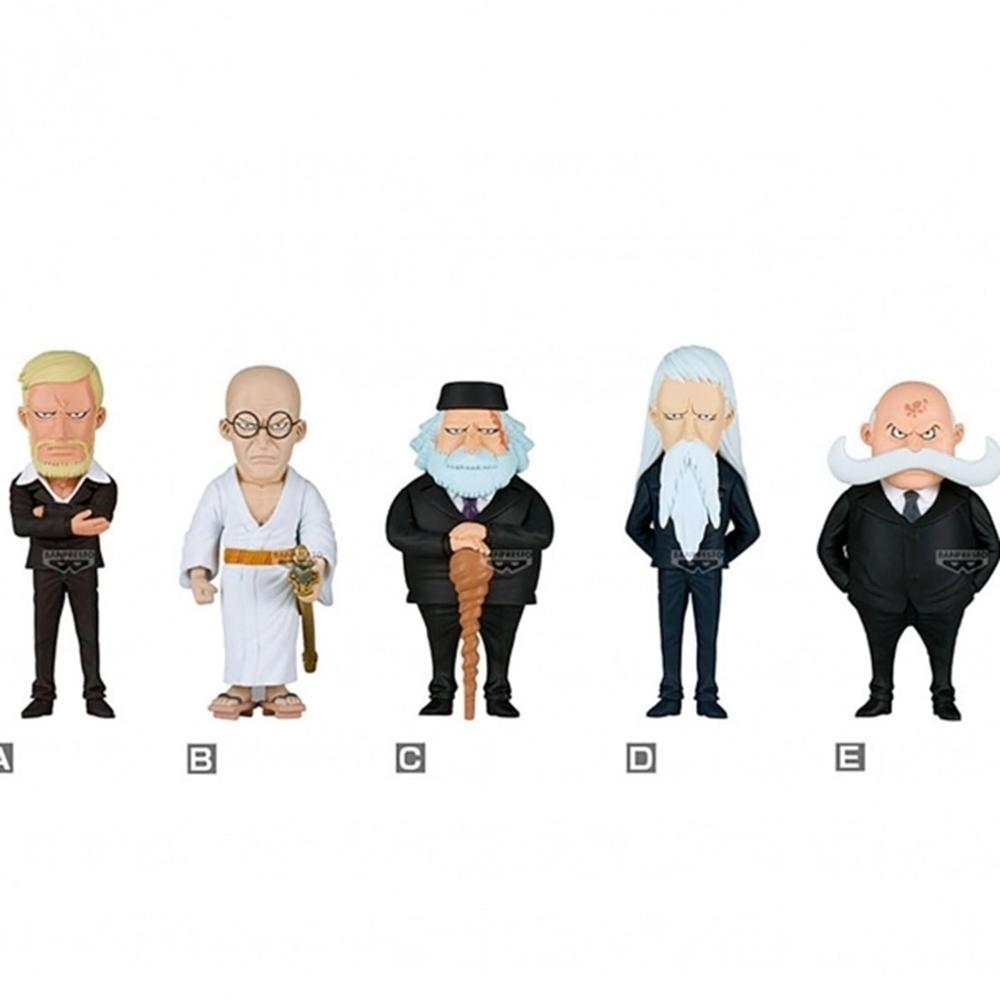 Figura Banpresto One Piece World Collectable Figure Five Elders 12 Unidades 7 cm Frikytopia
