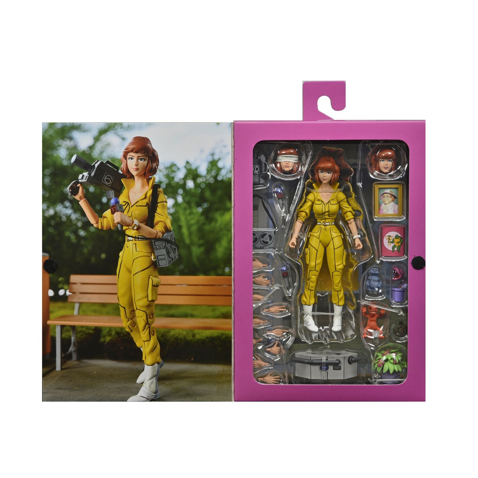 Figura Neca Teenage Mutant Ninja Turtles Mirage Comics Ultimate April O'neil 17.5 cm Frikytopia
