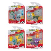 Pack de 3 Fuguras Pokemon Batalla Ola 10 Surtido de 4