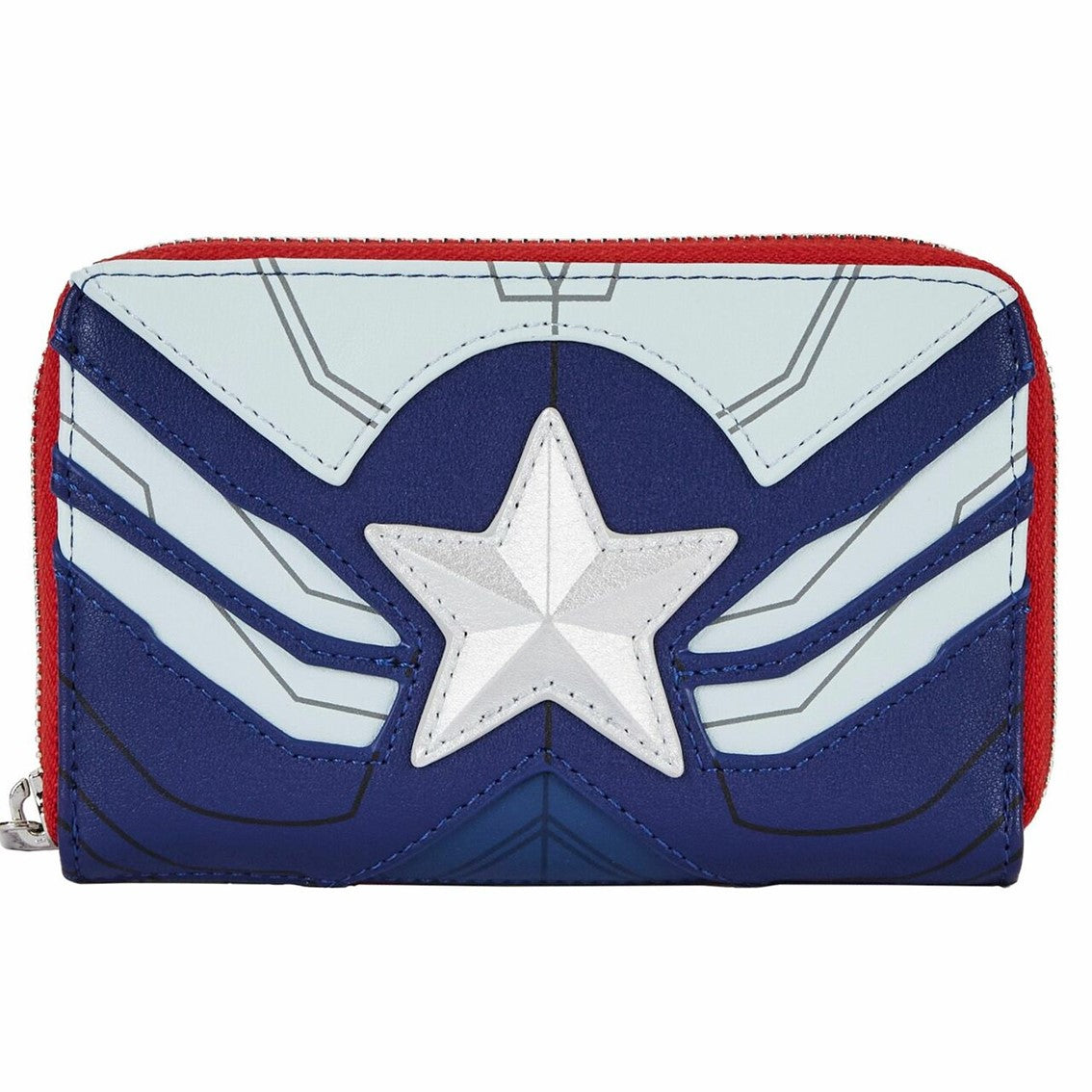 Cartera loungefly marvel falcon capitán américa cosplay Frikytopia