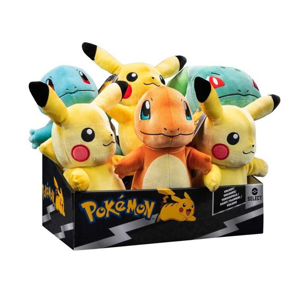 Peluche pokemon terciopelo surtido aleatorio 21 cm Frikytopia