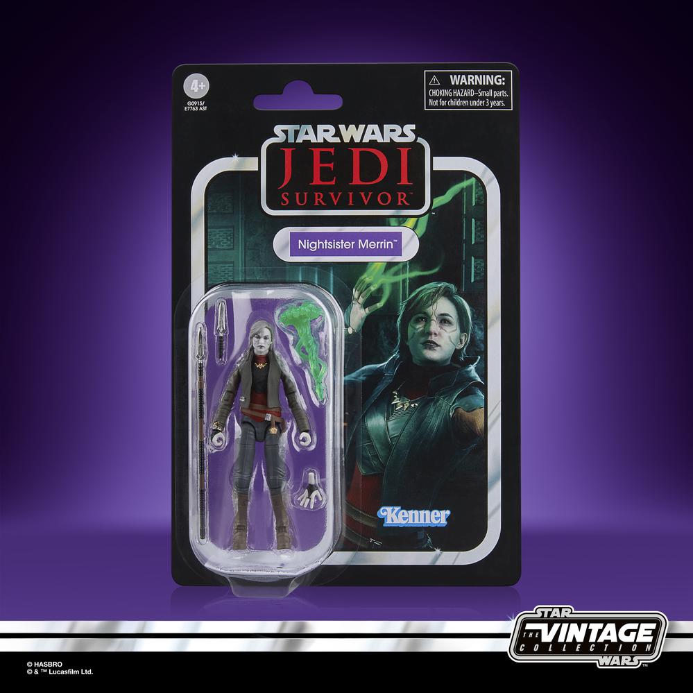 Figura hasbro star wars the vintage collection jedi survivor nightsister merrin Frikytopia