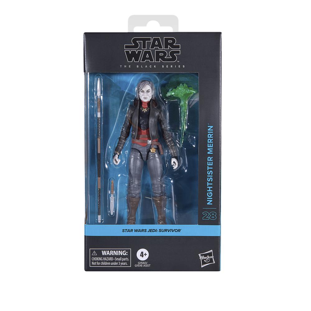 Figura hasbro star wars the black series jedi survivor nightsister merrin Frikytopia