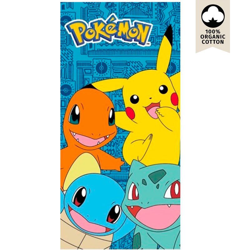 Toalla Pokemon algodon Frikytopia