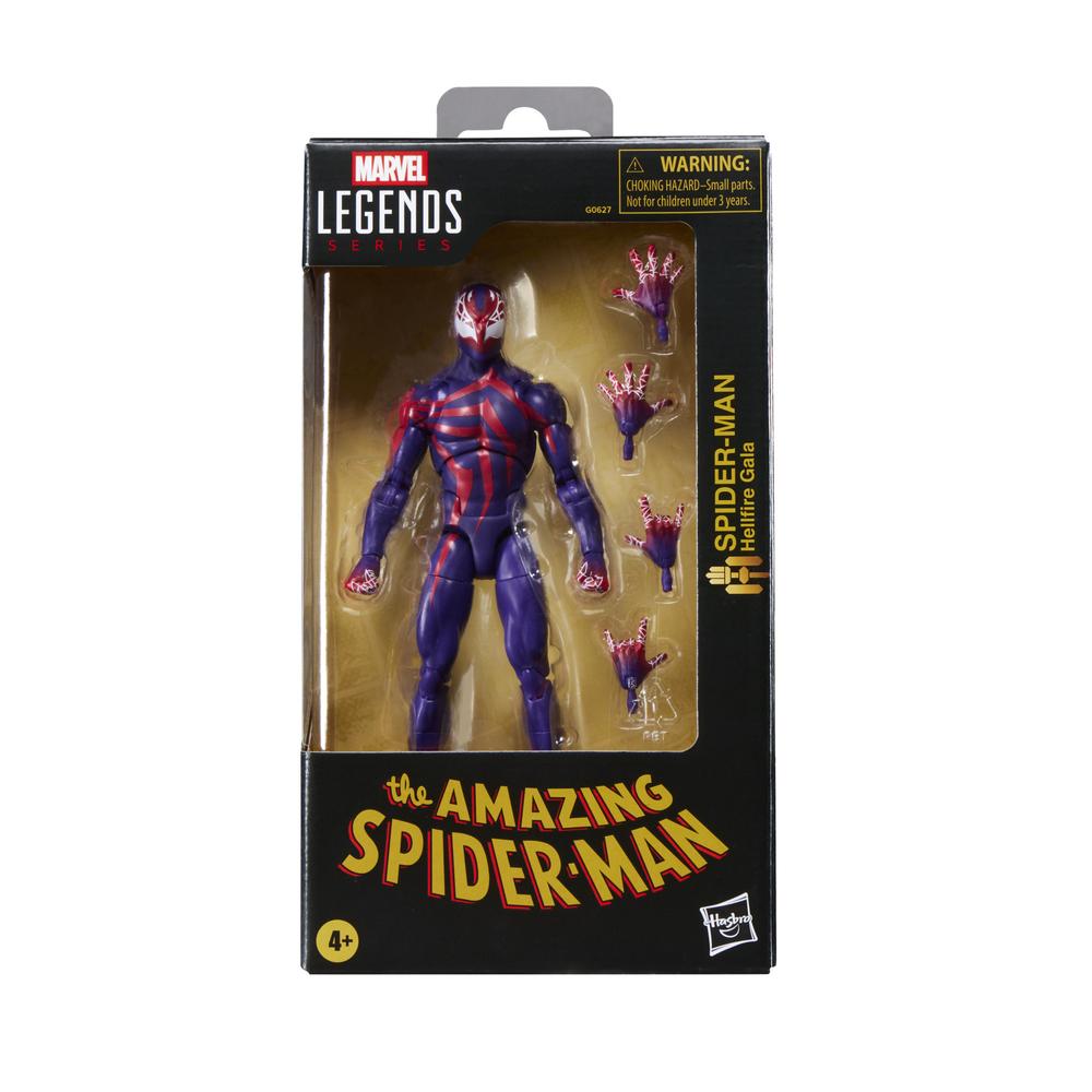Figura hasbro marvel legends series the amazing spider - man hellfire gala Frikytopia