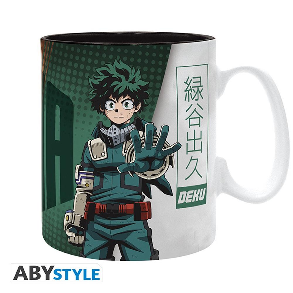 Taza abystyle my hero academia deku y dynamight 460ml Frikytopia
