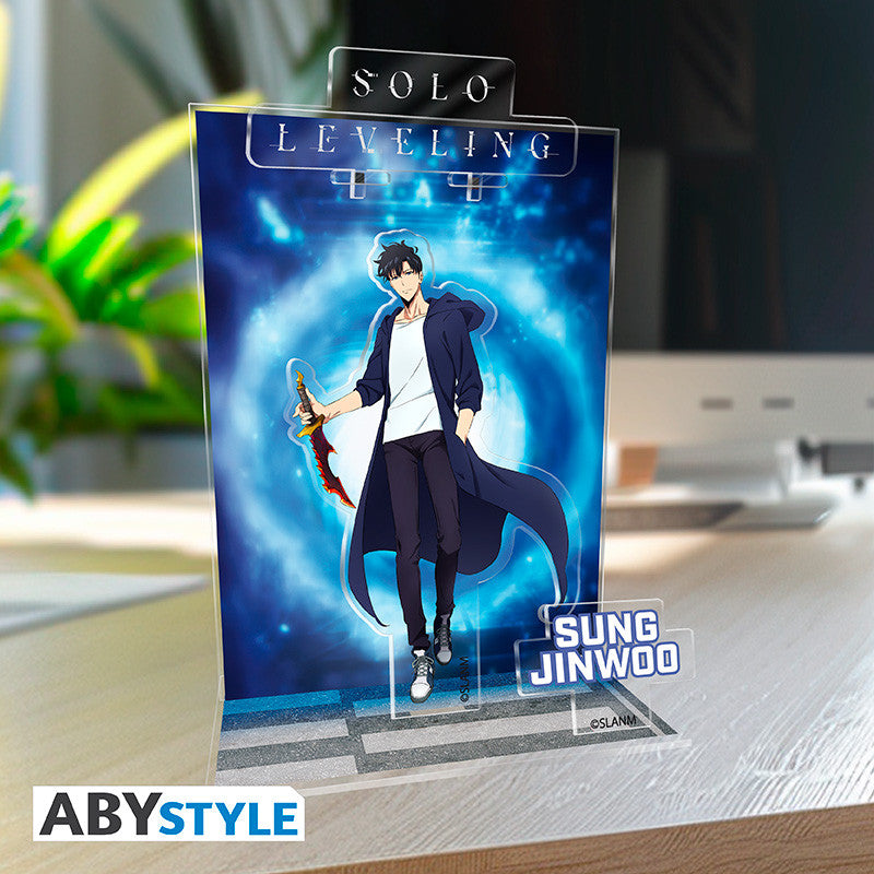 Figura acrílica solo leveling diorama jinwoo portal Frikytopia