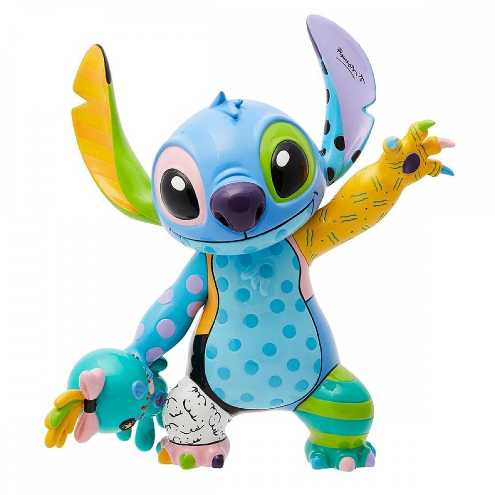 Figura enesco disney stitch y scrump Frikytopia