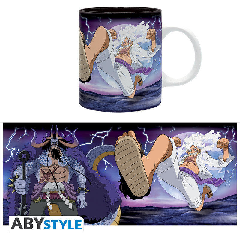 Taza One Piece Luffy Vs Kaidou 320 ml