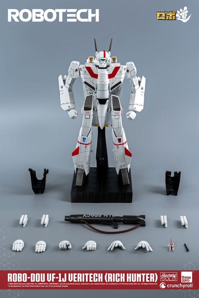 Robotech Figura ROBO-DOU VF-1J Veritech (Rick Hunter) 20 cm