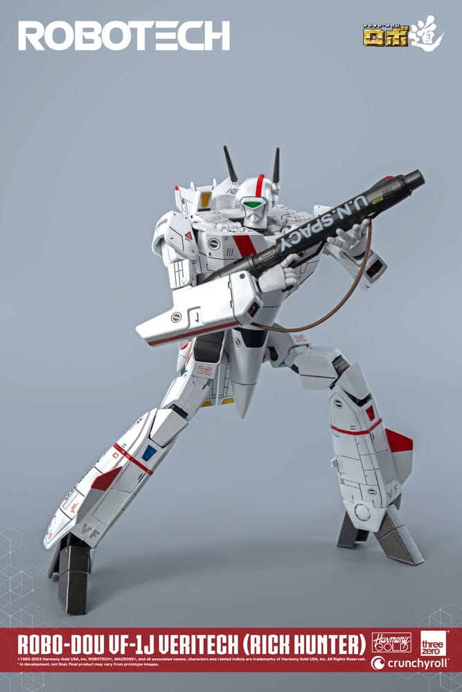 Robotech Figura ROBO-DOU VF-1J Veritech (Rick Hunter) 20 cm