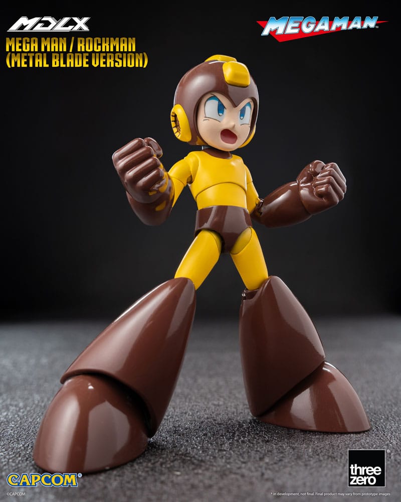 Mega Man Figura MDLX Mega Man / Rockman (Metal Blade Version) 10 cm Frikytopia
