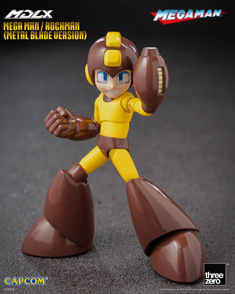 Mega Man Figura MDLX Mega Man / Rockman (Metal Blade Version) 10 cm