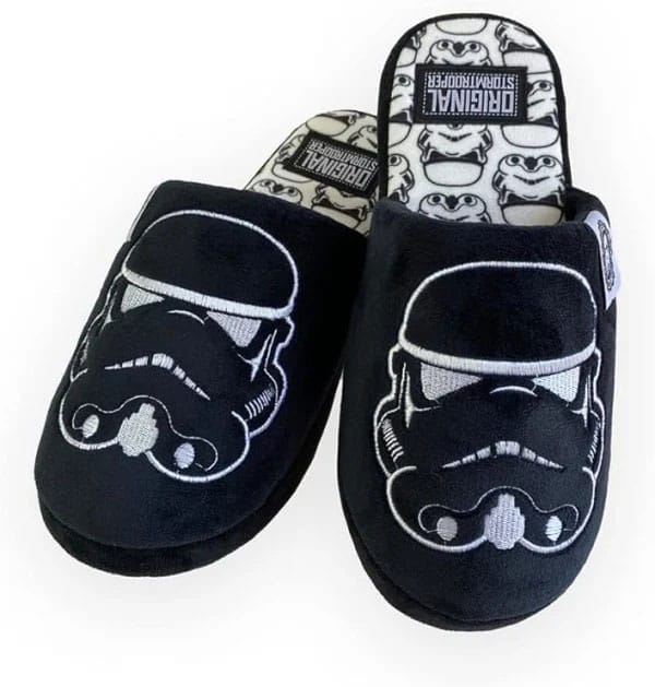 Star Wars Original Stormtrooper Pantuflas Black EU 8 - 10 Frikytopia