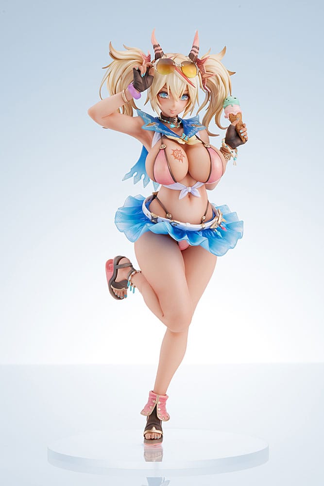 Idola Phantasy Star Saga Estatua PVC 1/7 Summer Innocent Gene Chaos 27 cm Frikytopia