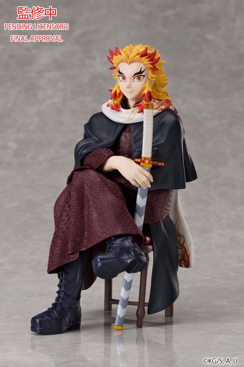 Demon Slayer: Kimetsu no Yaiba Estatua Kyojuro Rengoku 16 cm Frikytopia