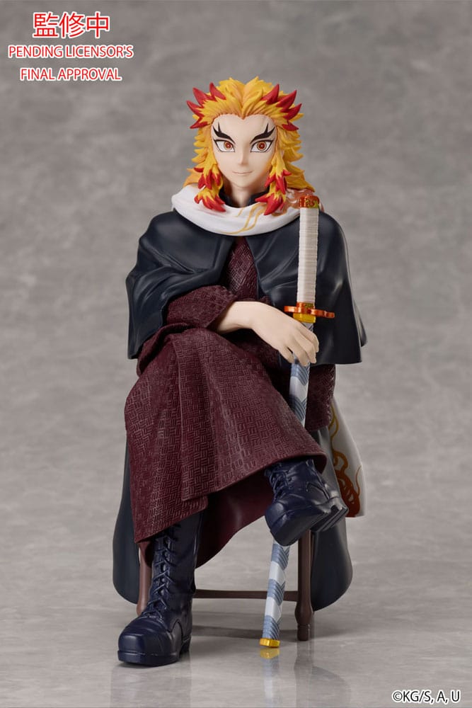Demon Slayer: Kimetsu No Yaiba Estatua Kyojuro Rengoku 16 cm