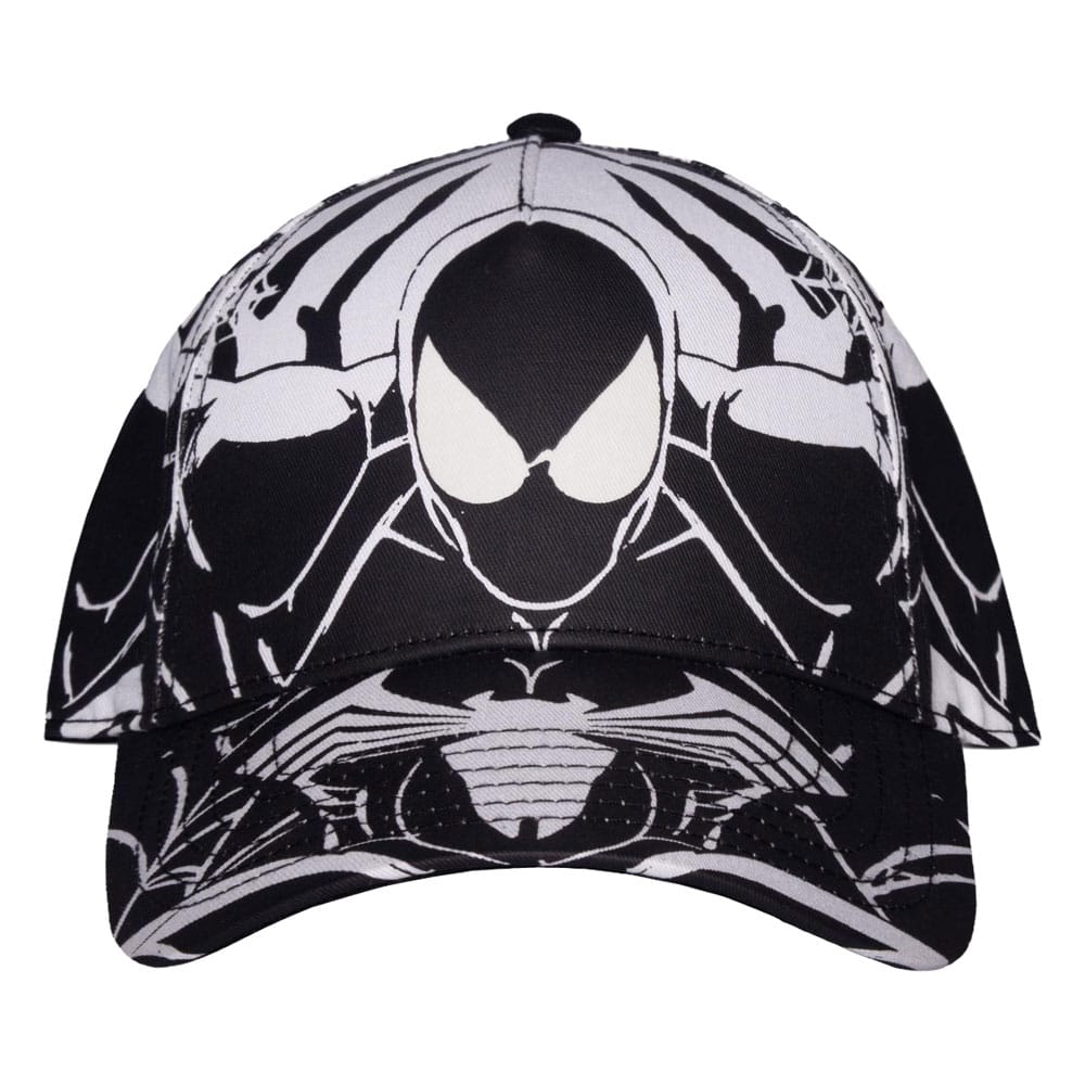 Spider-Man Gorra Béisbol Black & White All-over-Print