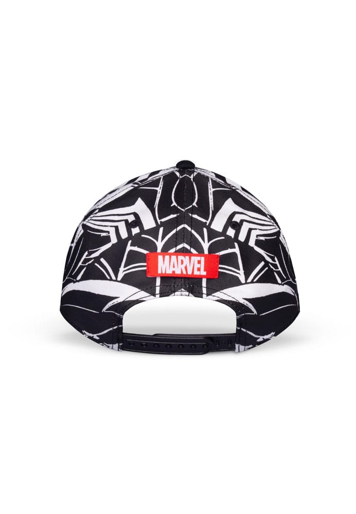 Spider-Man Gorra Béisbol Black & White All-over-Print