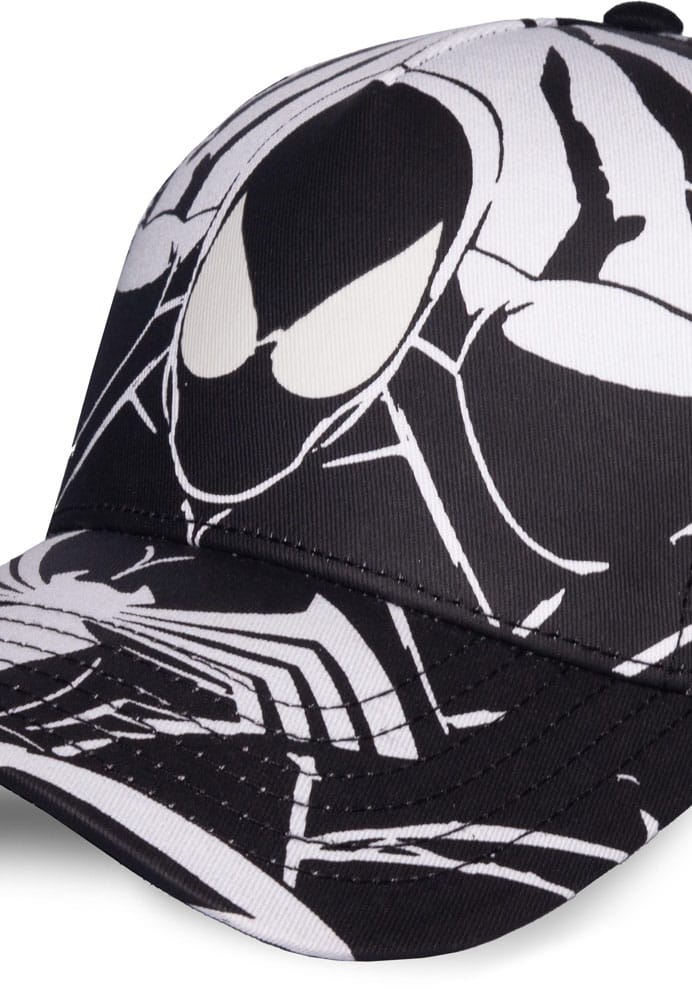 Spider-Man Gorra Béisbol Black & White All-over-Print