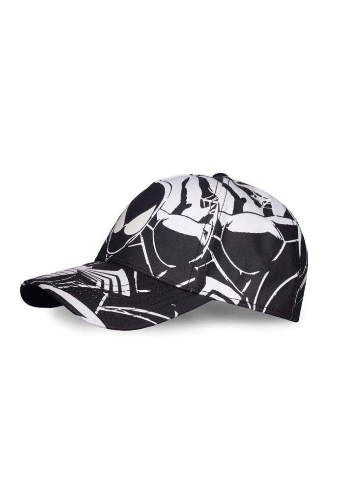 Spider-Man Gorra Béisbol Black & White All-over-Print