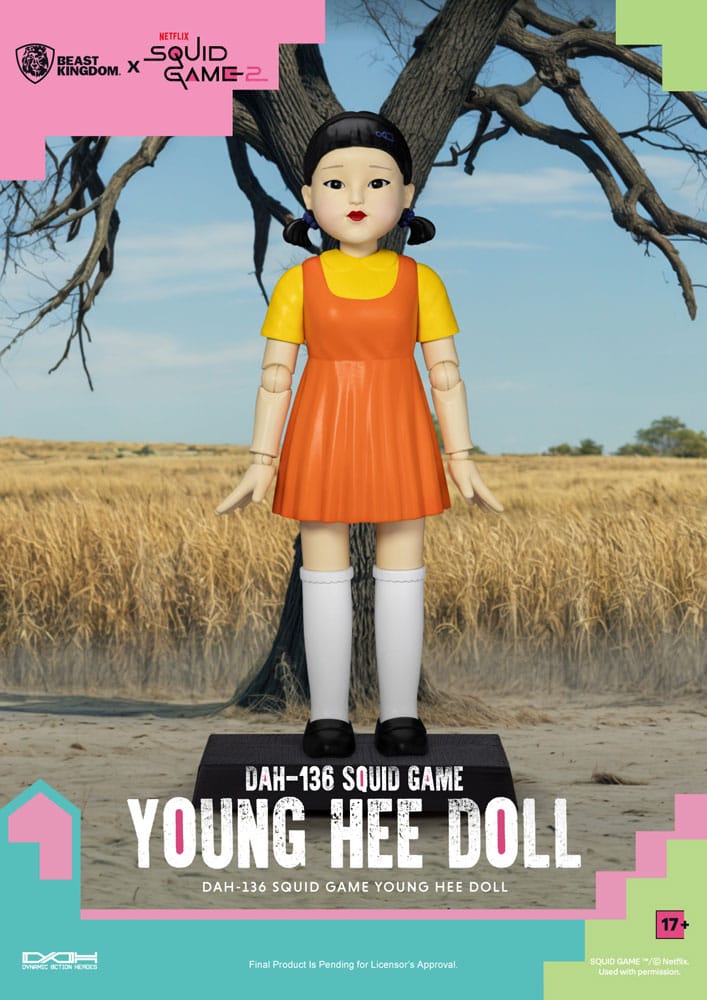 Squid Game Figura con Sonido Young Hee Doll 30 cm