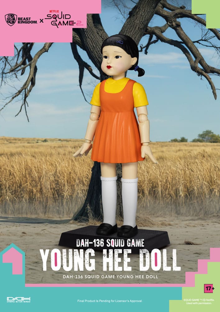 Squid Game Figura con Sonido Young Hee Doll 30 cm