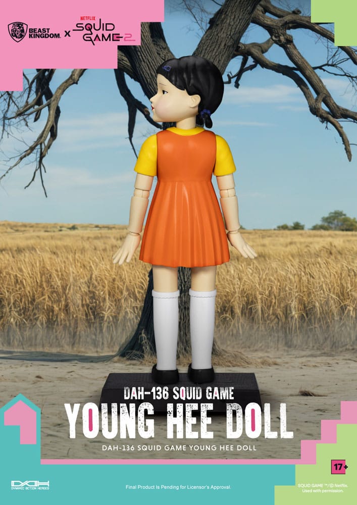 Squid Game Figura con Sonido Young Hee Doll 30 cm