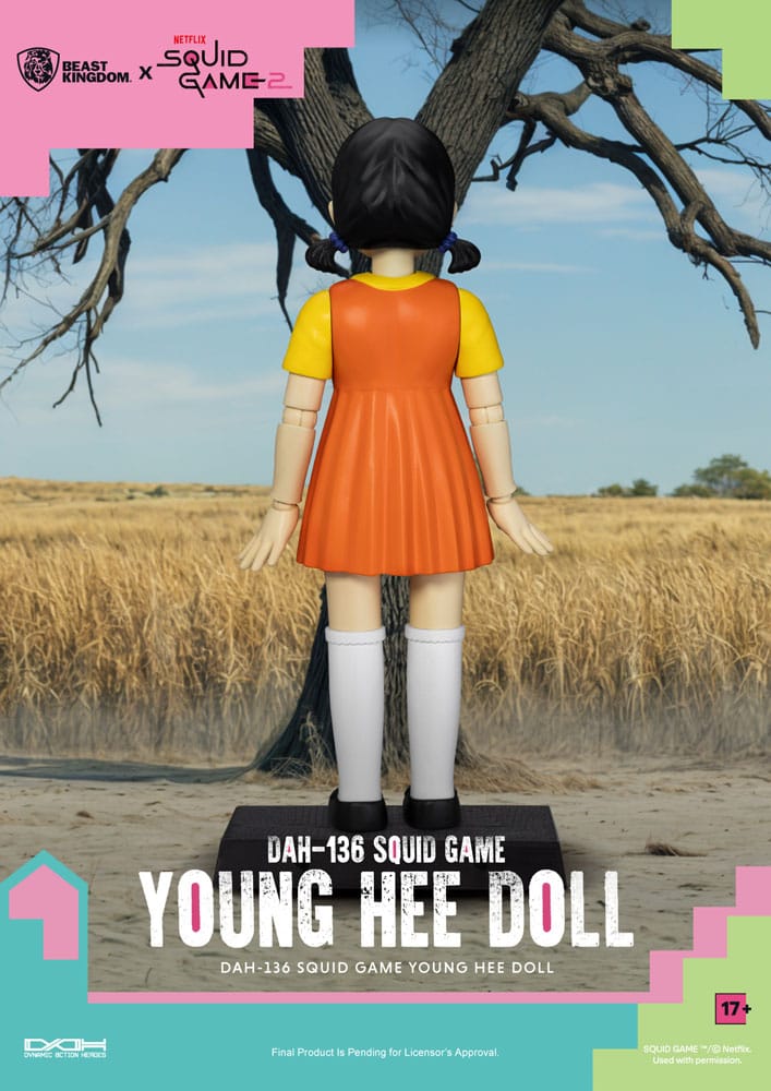 Squid Game Figura con Sonido Young Hee Doll 30 cm