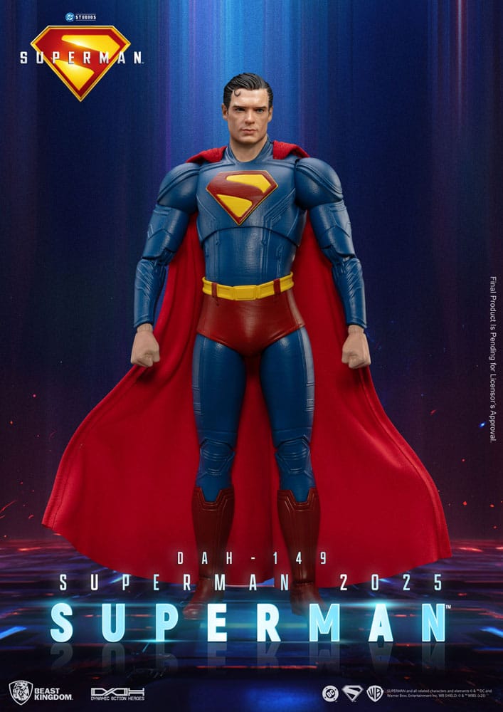 Superman (2025) Figura Superman & Krypto 21 cm