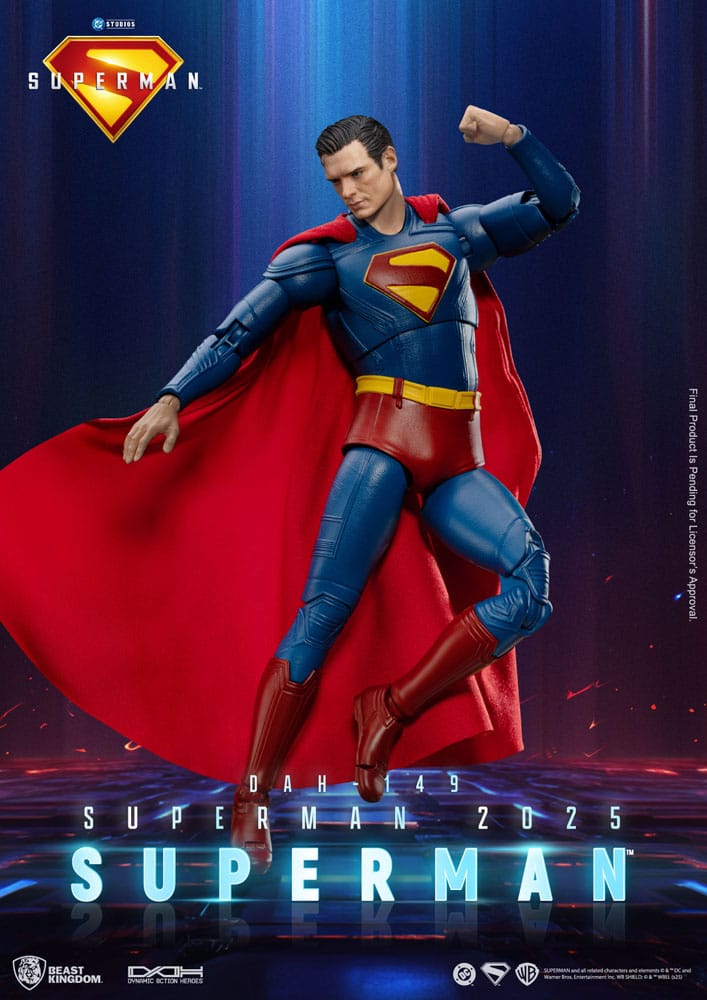 Superman (2025) Figura Superman & Krypto 21 cm
