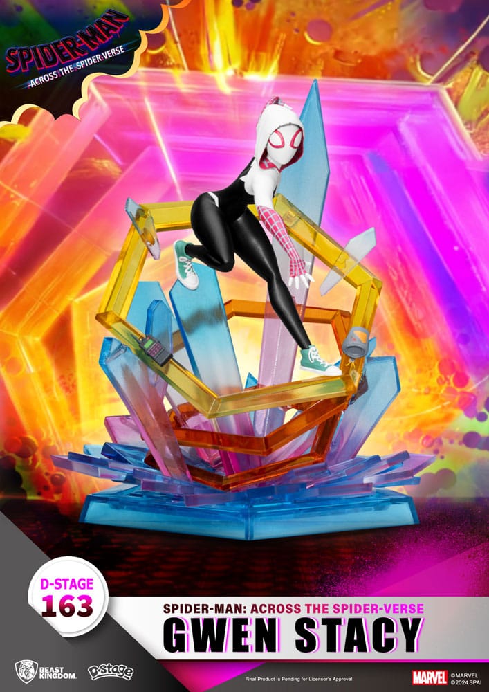 Marvel D-Stage PVC Diorama Spider-Man: Across The Spider-Verse Gwen Stacy 15 cm