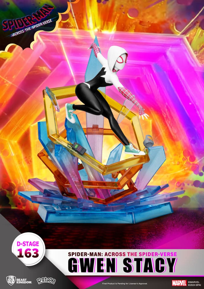 Marvel D-Stage PVC Diorama Spider-Man: Across The Spider-Verse Gwen Stacy 15 cm