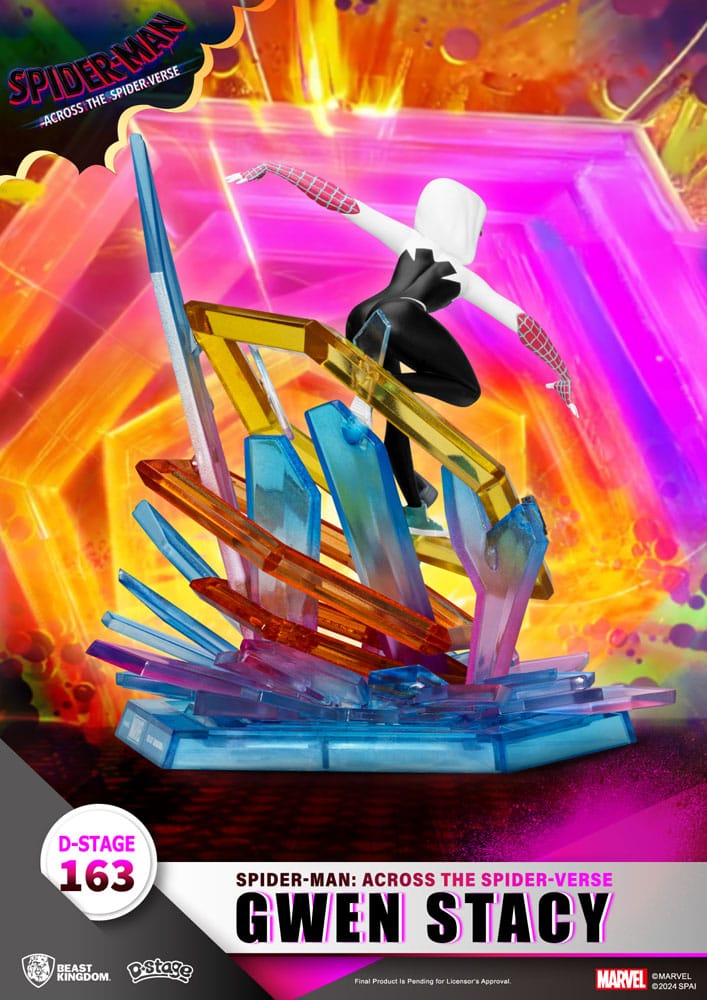 Marvel D-Stage PVC Diorama Spider-Man: Across The Spider-Verse Gwen Stacy 15 cm