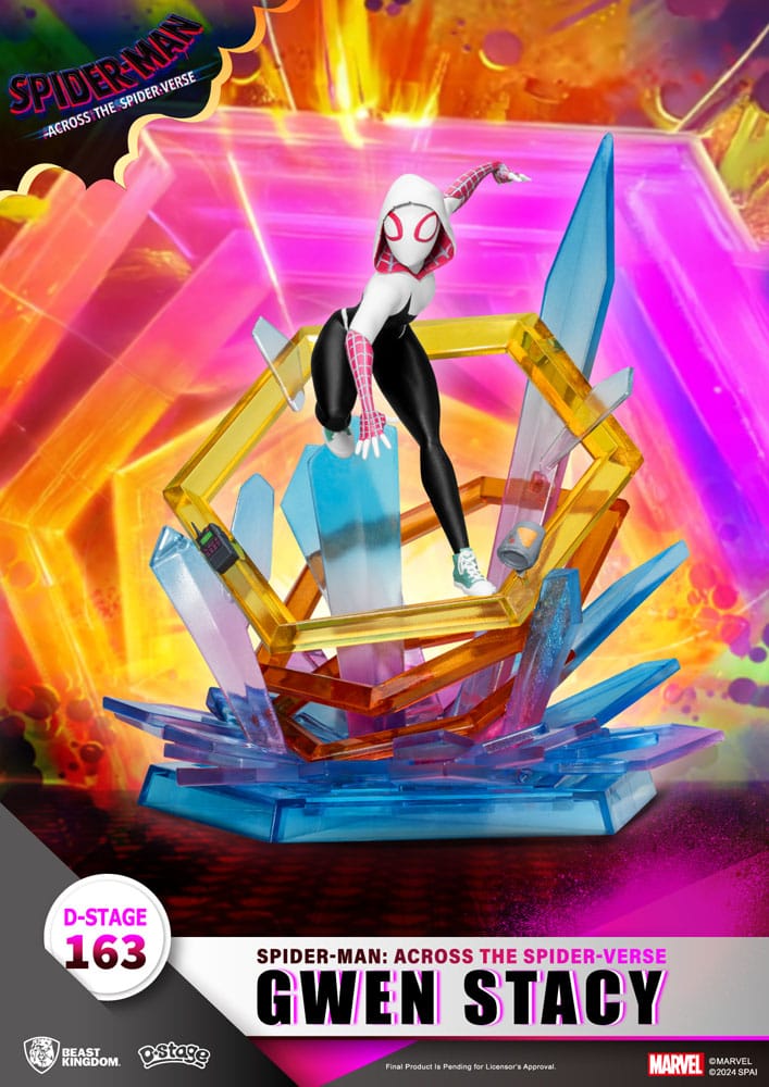 Marvel D-Stage PVC Diorama Spider-Man: Across The Spider-Verse Gwen Stacy 15 cm