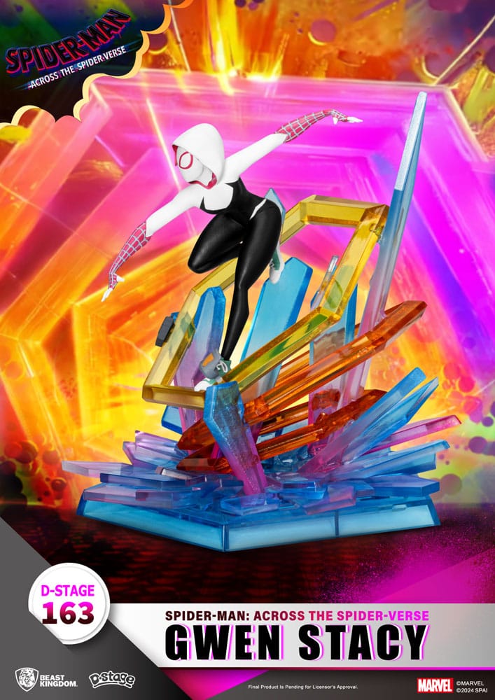 Marvel D-Stage PVC Diorama Spider-Man: Across The Spider-Verse Gwen Stacy 15 cm