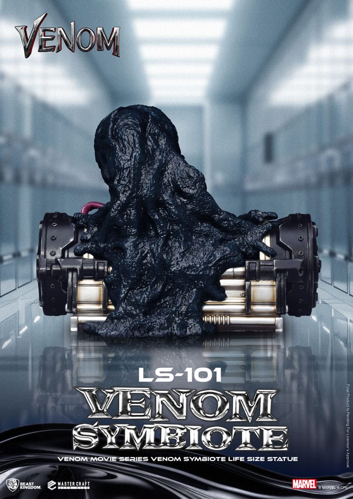Venom Estatua Tamaño Real Movie Series Venom Symbiote 24 cm