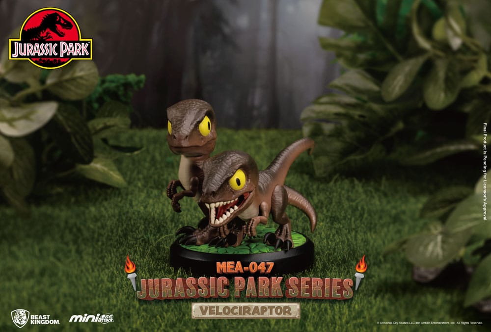 Jurassic Park Pack de 6 Figuras Mini Egg Attack Jurassic Park Series Set 10 cm
